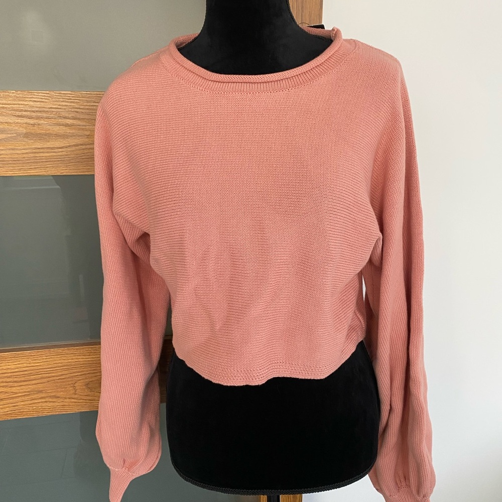 Lulu's Coral Sweater NWT